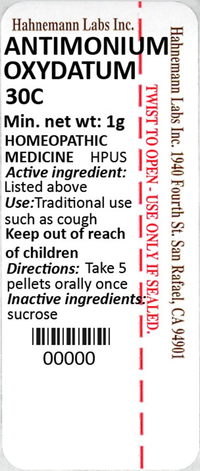 Antimonium Oxydatum 30C 1g - Antimonium Oxydatum 30C 1g